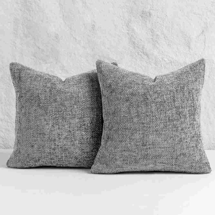 Light gray pillow online covers